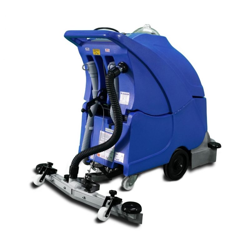 Battery Powered Walk Behind Floor Scrubber Cleanvac